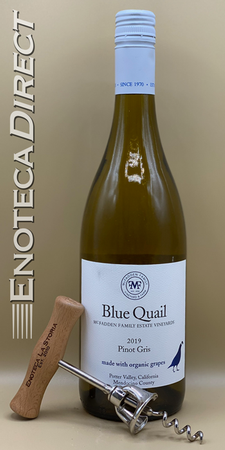 2019 Blue Quail Pinot Gris