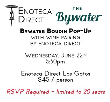 Bywater Boudin & Wine Pairing
