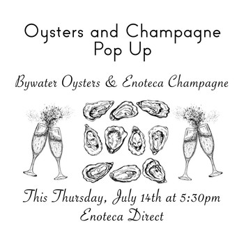 Oysters and Champagne with the Bywater
