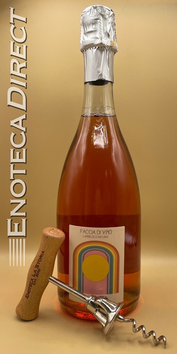 NV Faccia di Vino Lambrusco Rosé Natural