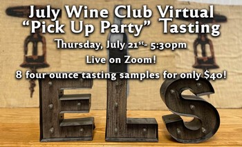 July Wine Club VPUP Tasting Kit