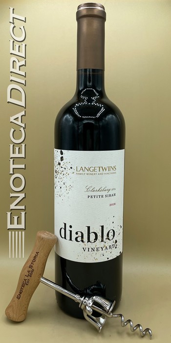 2018 LangeTwins Petite Sirah 'Diablo Vineyard'
