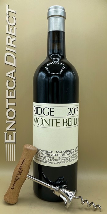 2018 Ridge Monte Bello Cabernet Sauvignon