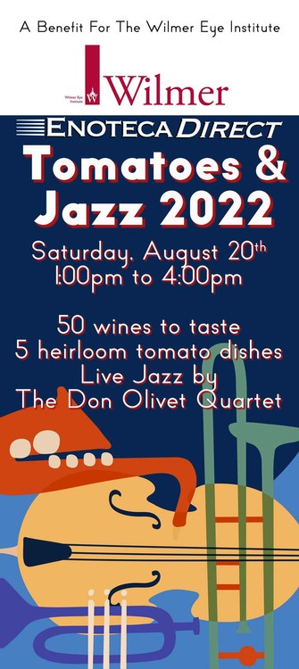 Tomatoes and Jazz: Wine, Food & Live Music