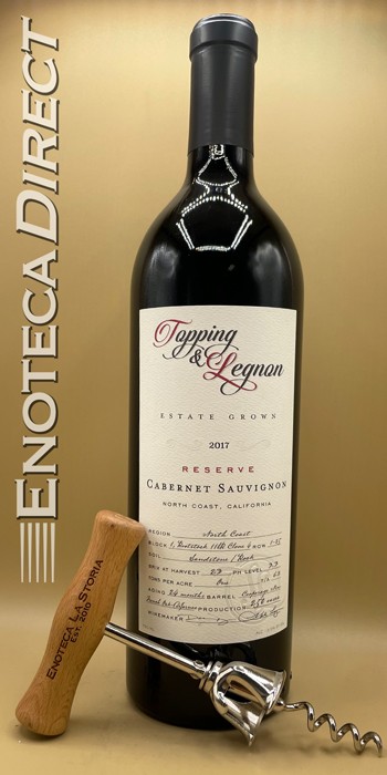 2017 Topping & Legnon Cabernet Sauvignon Reserve
